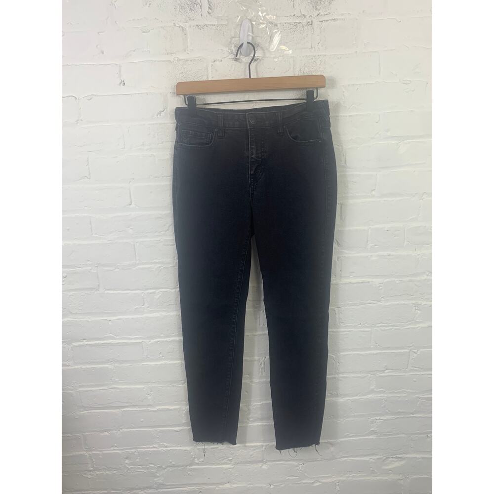 True Religion Women's Skinny Leg Denim Jeans Stretch Dark Wash Blue Size 29